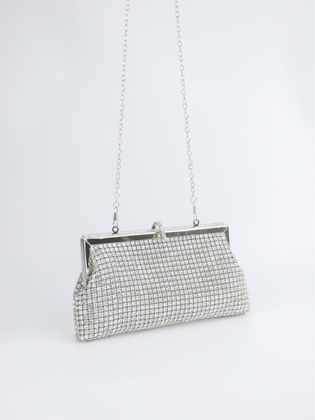 Aurora Allure - Silver Sling Bag