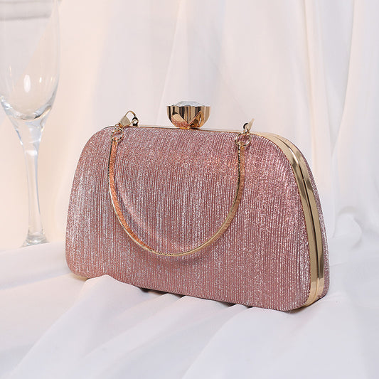 Royal Radiance Blush Pink Clutch