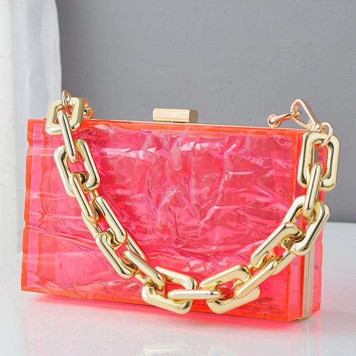 Marble Glam - Pink Women Hand Bag