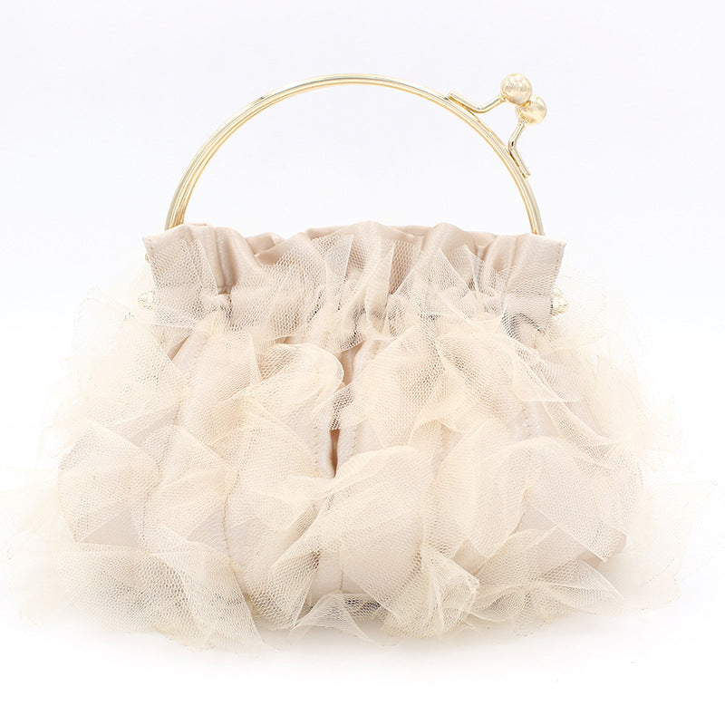 Cloud Nine - Peach Handle Bag