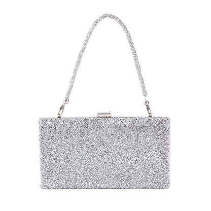 Enchanted - Silver Clutch Bag