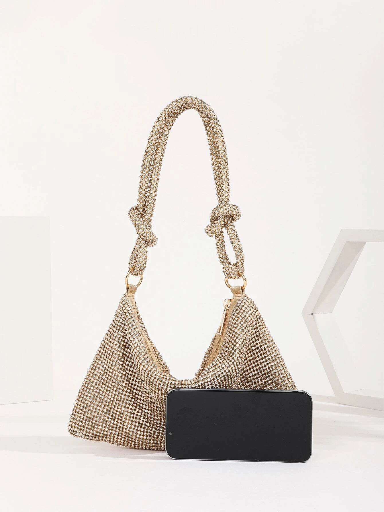 Celestial Shine - Golden Sling Bag