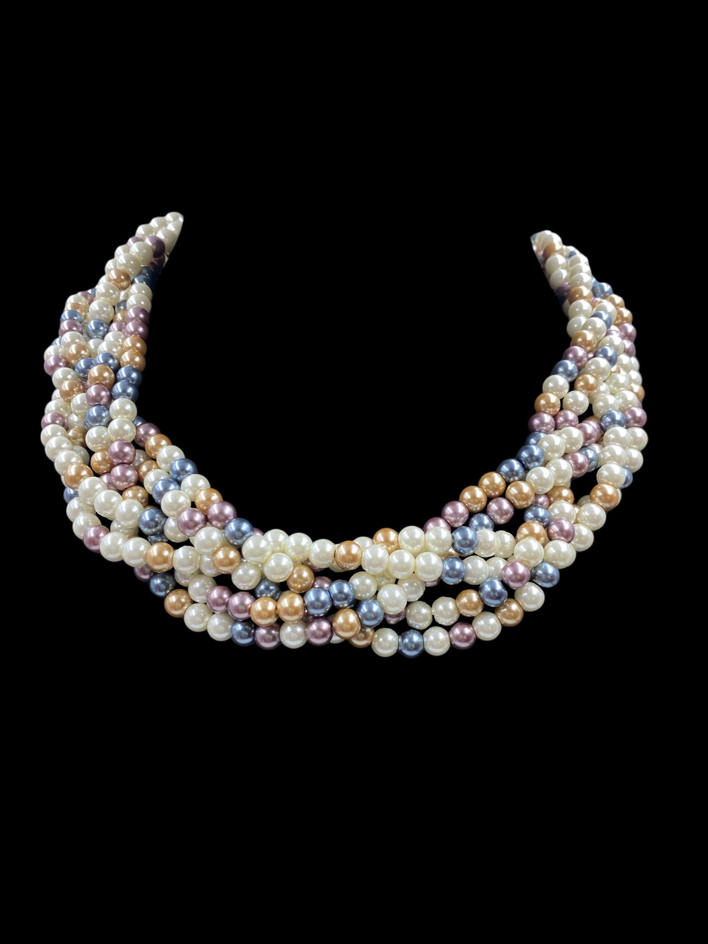 TWISTED SHELL PEARL NECKLACE