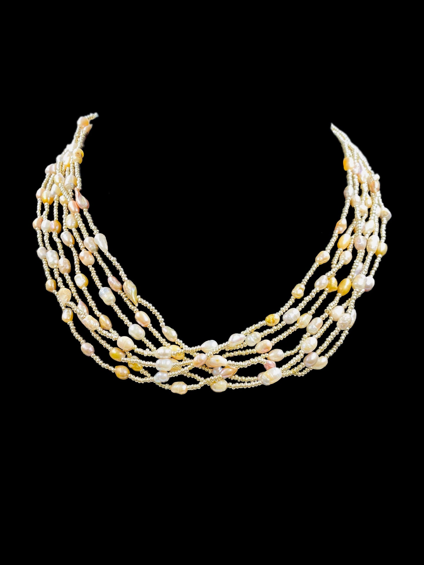 Chunky Freshwater Pearl Necklace