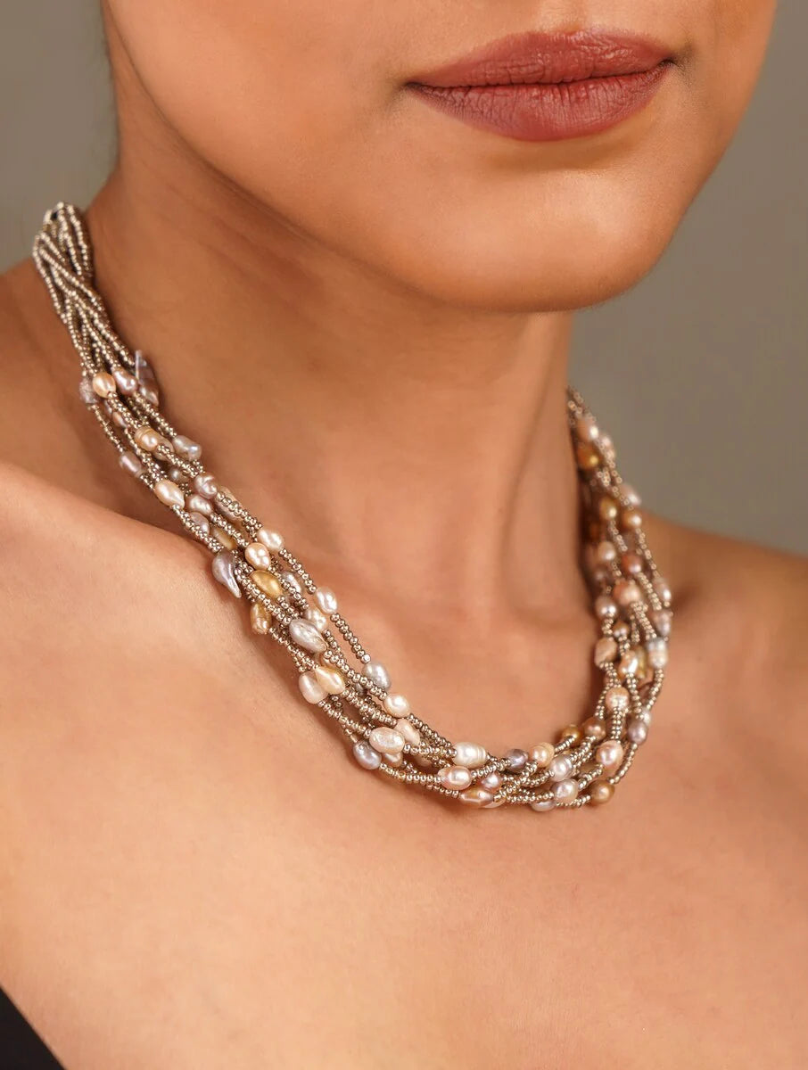 Chunky Freshwater Pearl Necklace