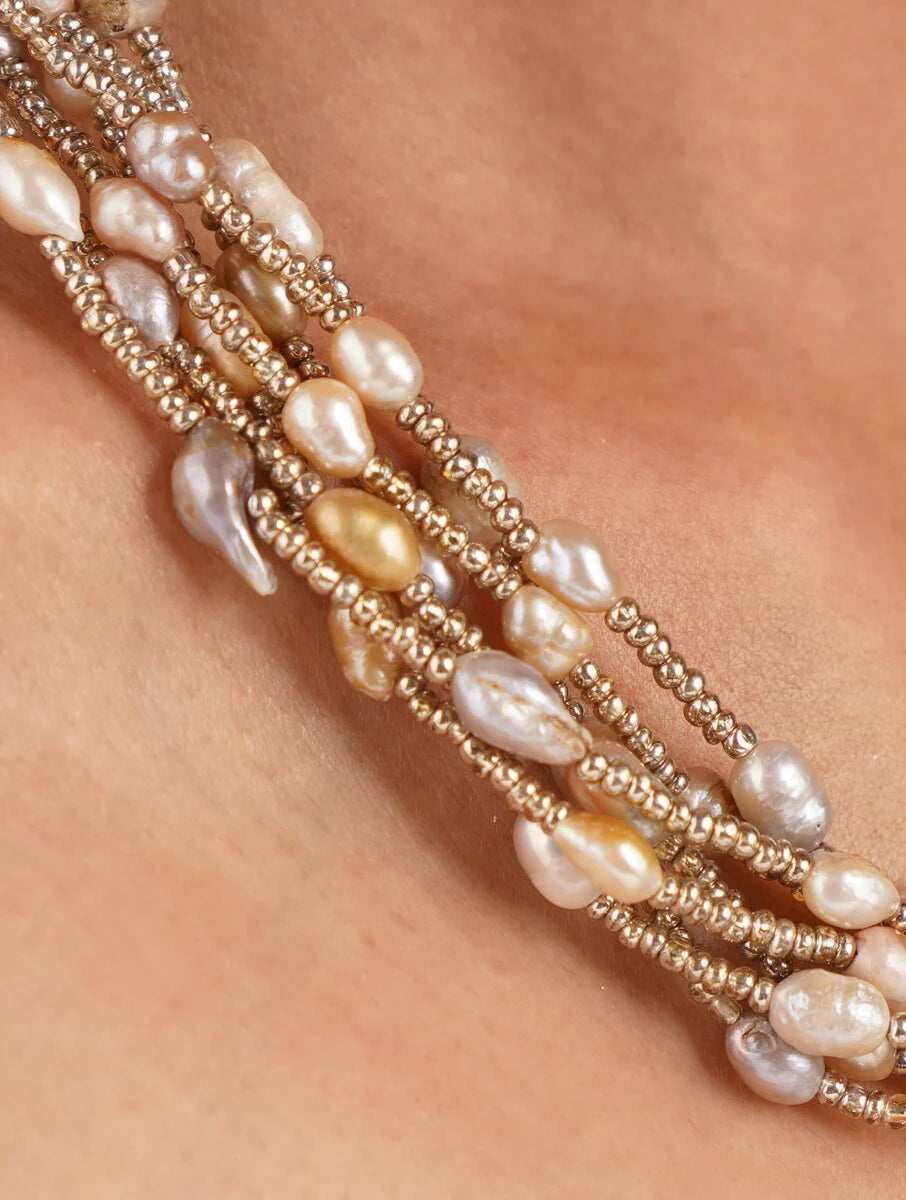 Chunky Freshwater Pearl Necklace