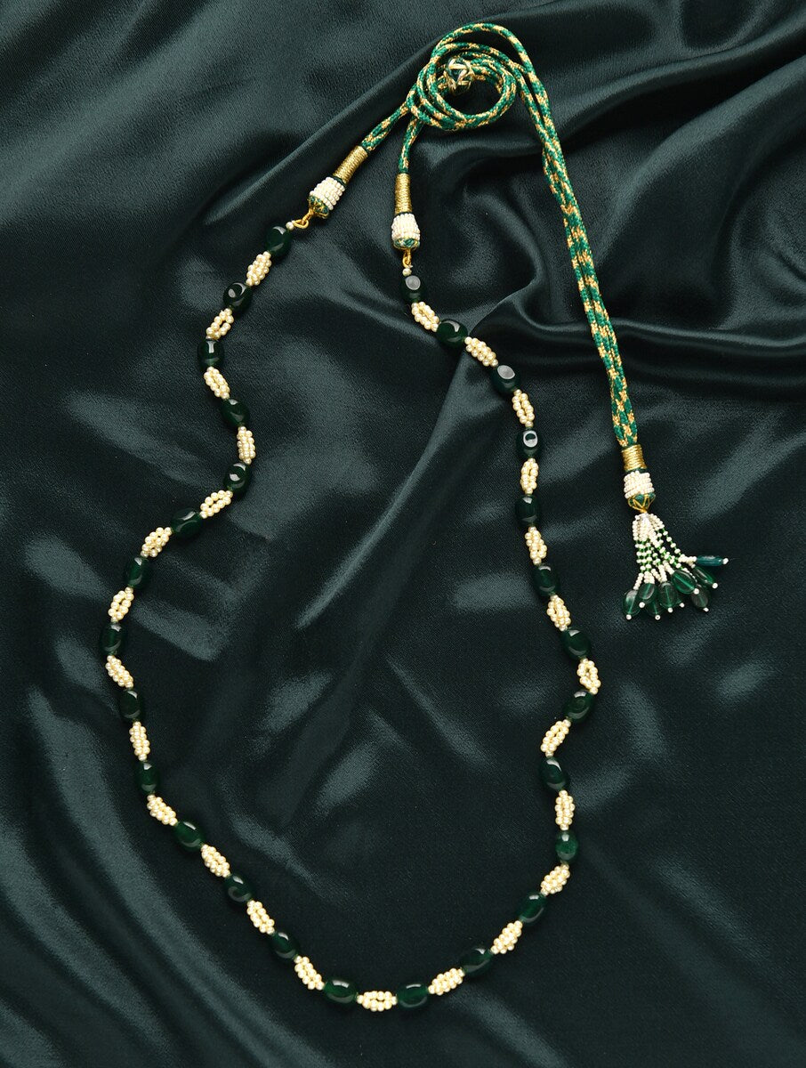 Green Single Line Necklace