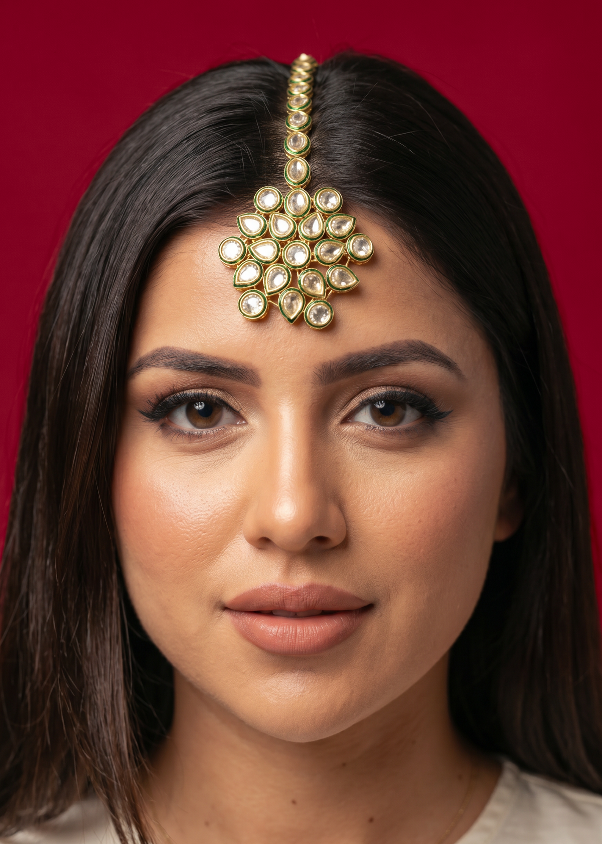 Multi Color Meenakari Mangtikka