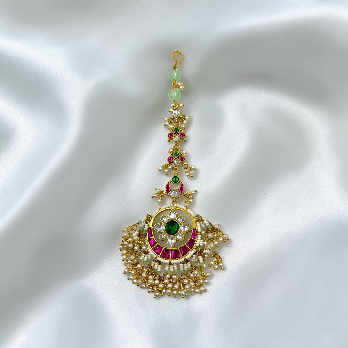 Multi Color Meenakari Mangtikka