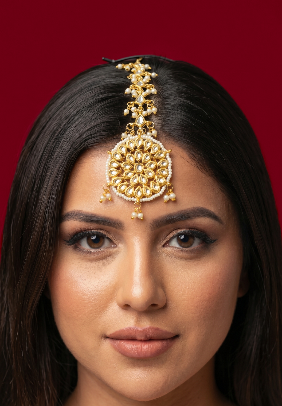 Kundan & Pearl Mangtika