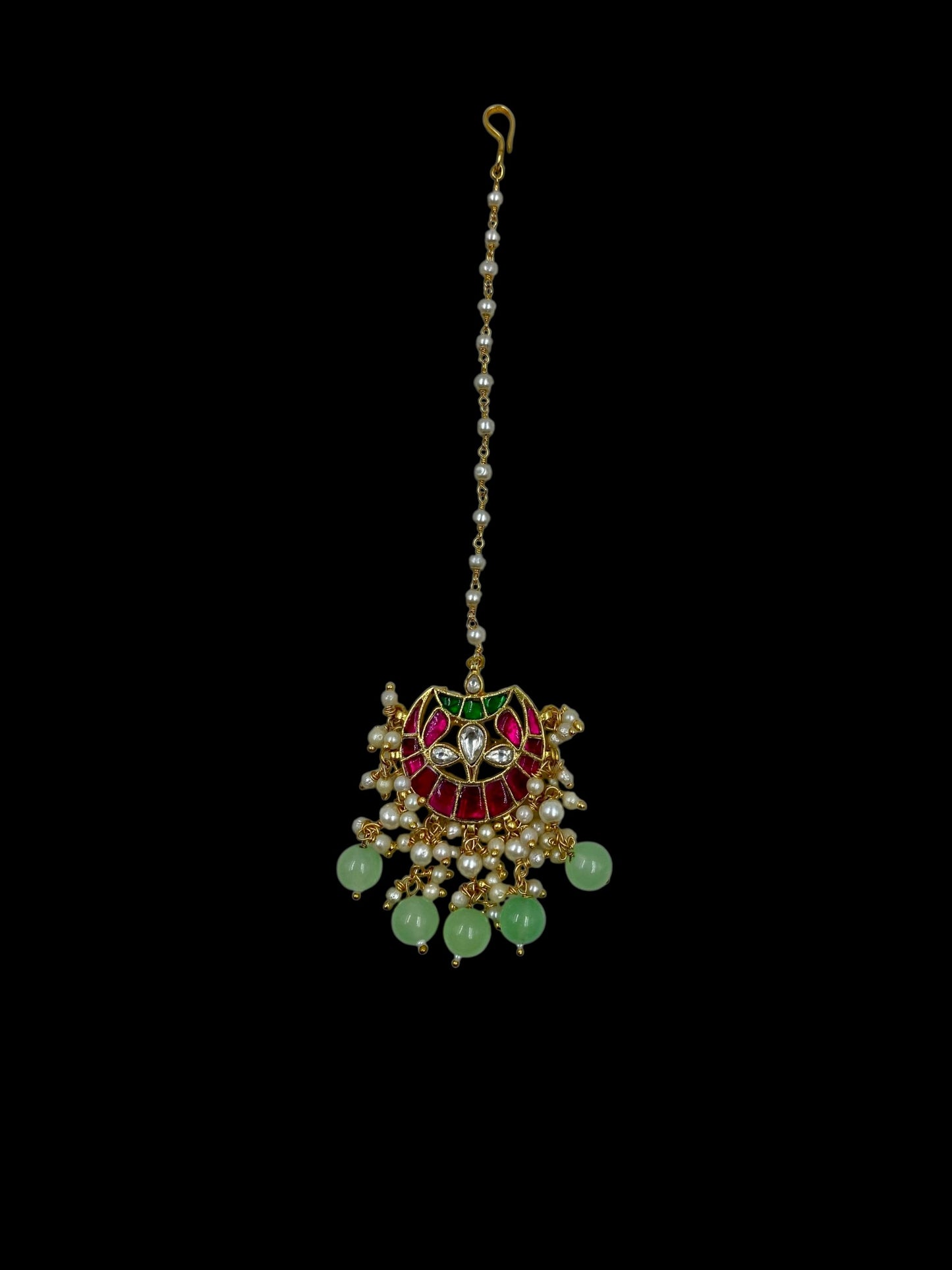 Multi Color Meenakari Mangtikka