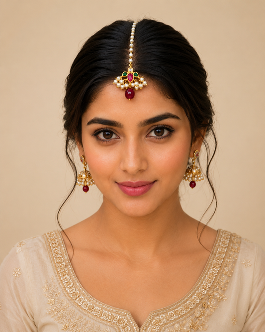 Meenakari Multicolor Mangtika