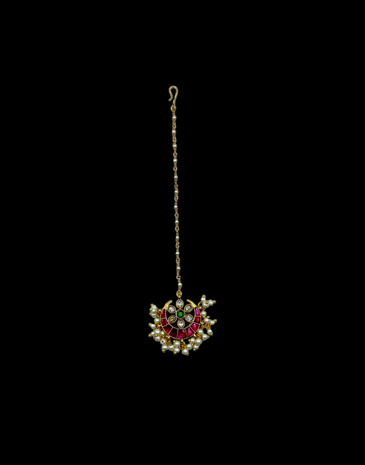 Multi Color Meenakari Mangtikka