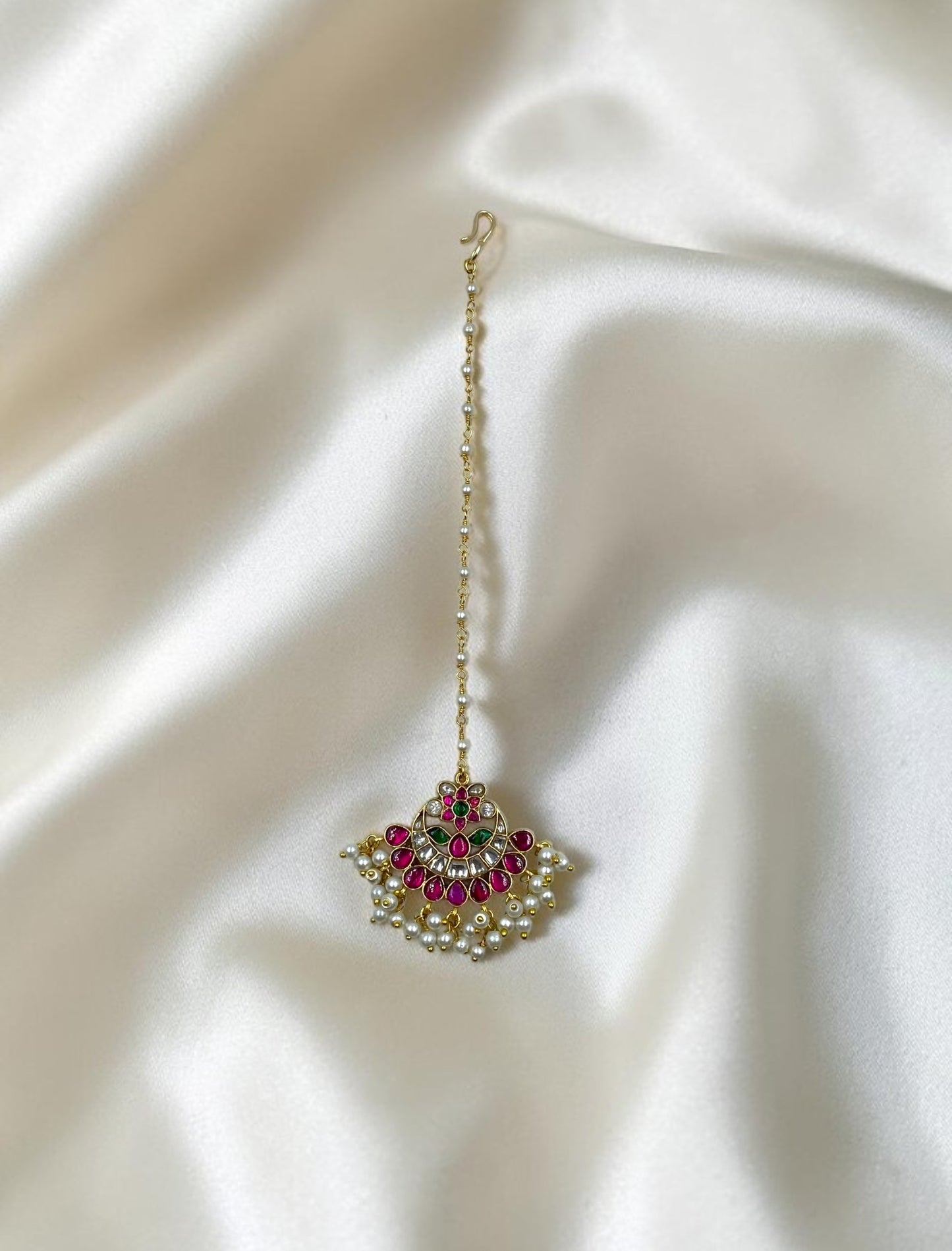 Multi Color Meenakari Mangtikka