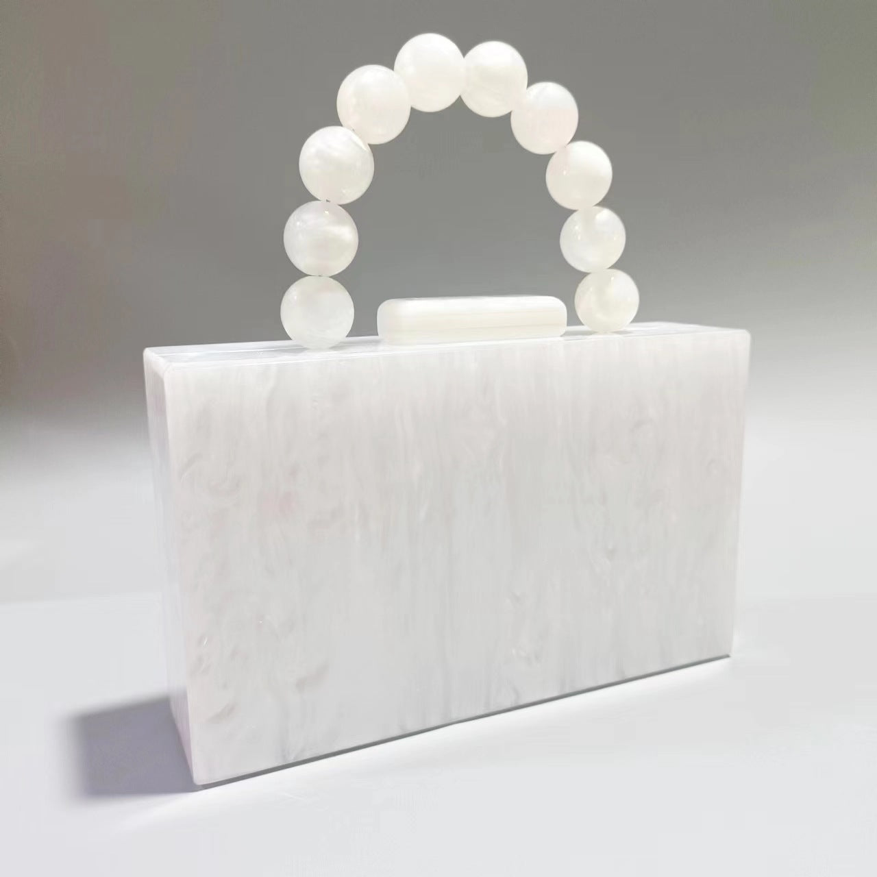 Dusk Dazzle - White Resin Bag