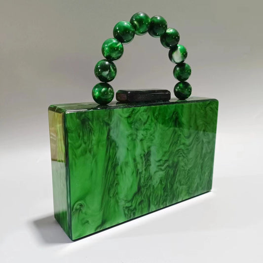 Dusk Dazzle - Green Resin Bag