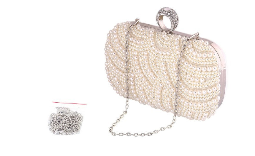 Starlit Affair - Pink Pearl Clutch