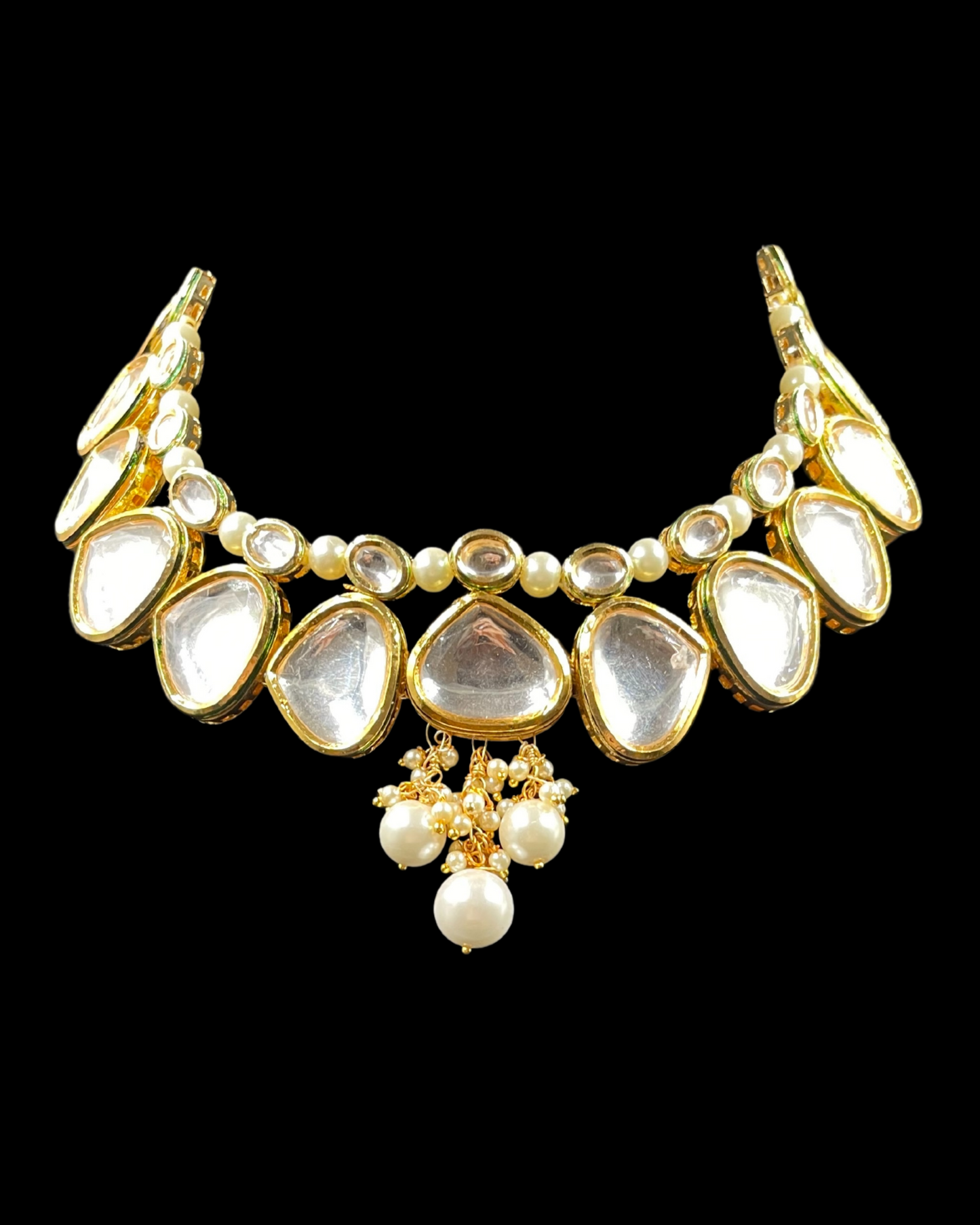 Classic Kundan Choker with Earrings