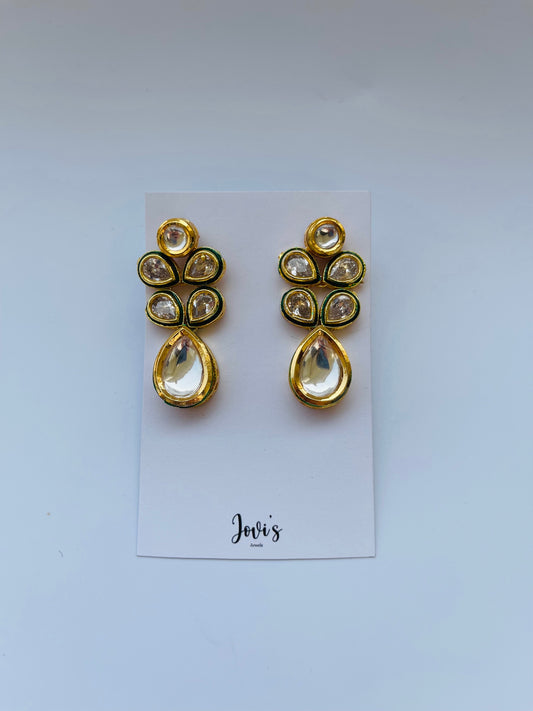 Polki Earrings