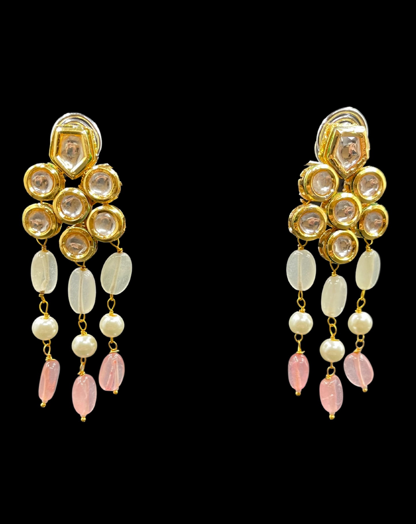 Mint & Rose Kundan Danglers