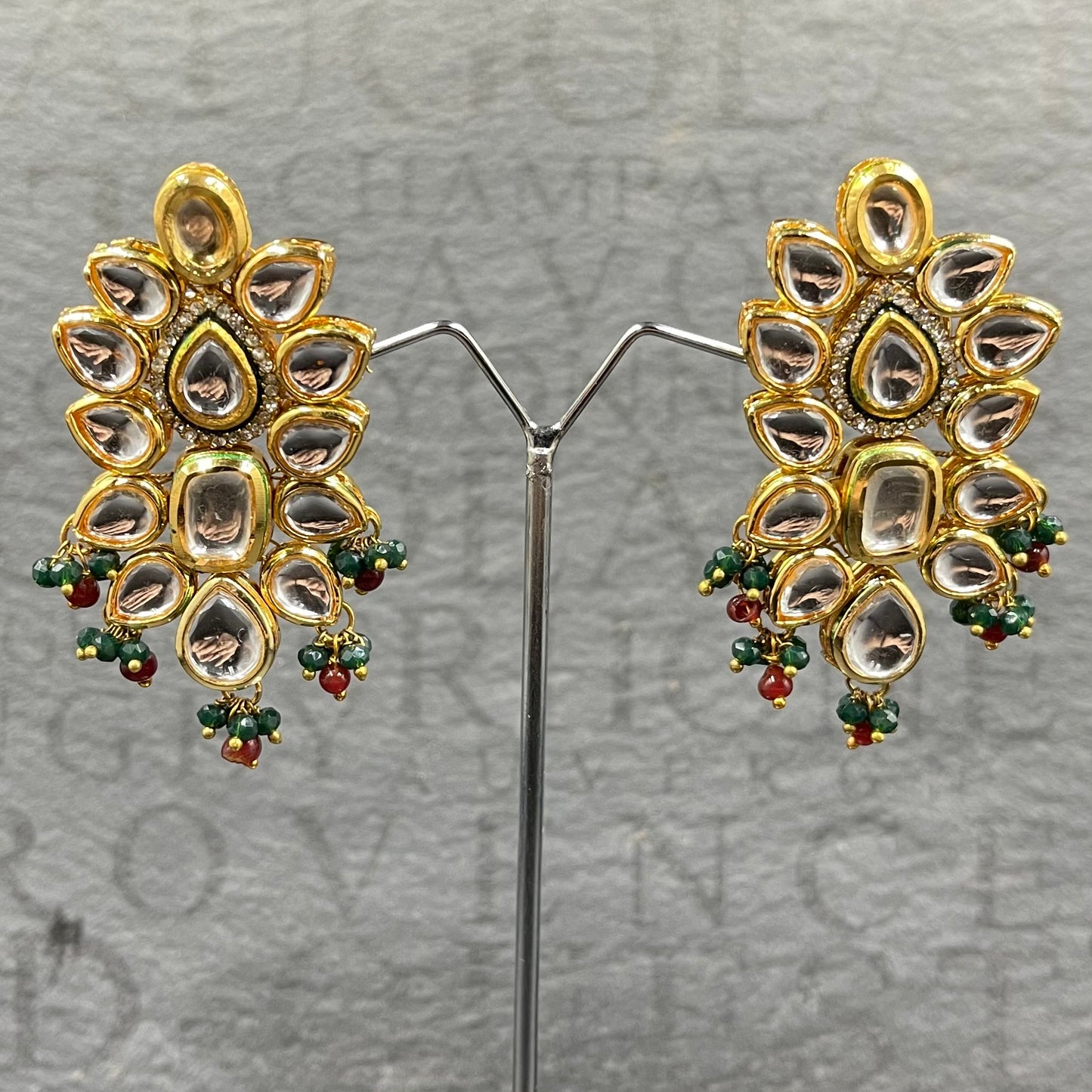 Statement Kundan Earrings